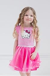 Hello Kitty Little Girls Tulle Dress Pink 6