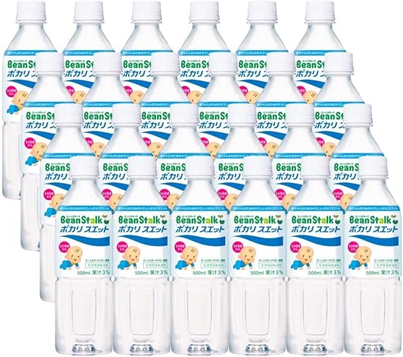 ビーンスターク ポカリスエット 500ml 24本 ビーンスターク ベビー用飲料 通販 Amazon