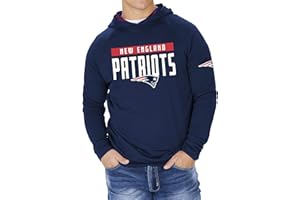 Zubaz NFL Men's Lightweight Hoodie with Lined Hood in Camo, Viper, Zebra Patterns, All NFL Teams, Official Licensed NFL