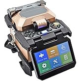 QIIRUN Fiber Optic Fusion Splicer 4.3" Touch Screen, 6800mAh All-Day Battery 220 Cycles, Dual-Direction 7s Splice, SM/MM/DS Fiber Splicing Machine Kit for FTTH Field Engineers