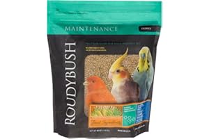RoudyBush Daily Maintenance Bird Food, Crumbles, 44-Ounce, 2.75 lb (244CRDM)
