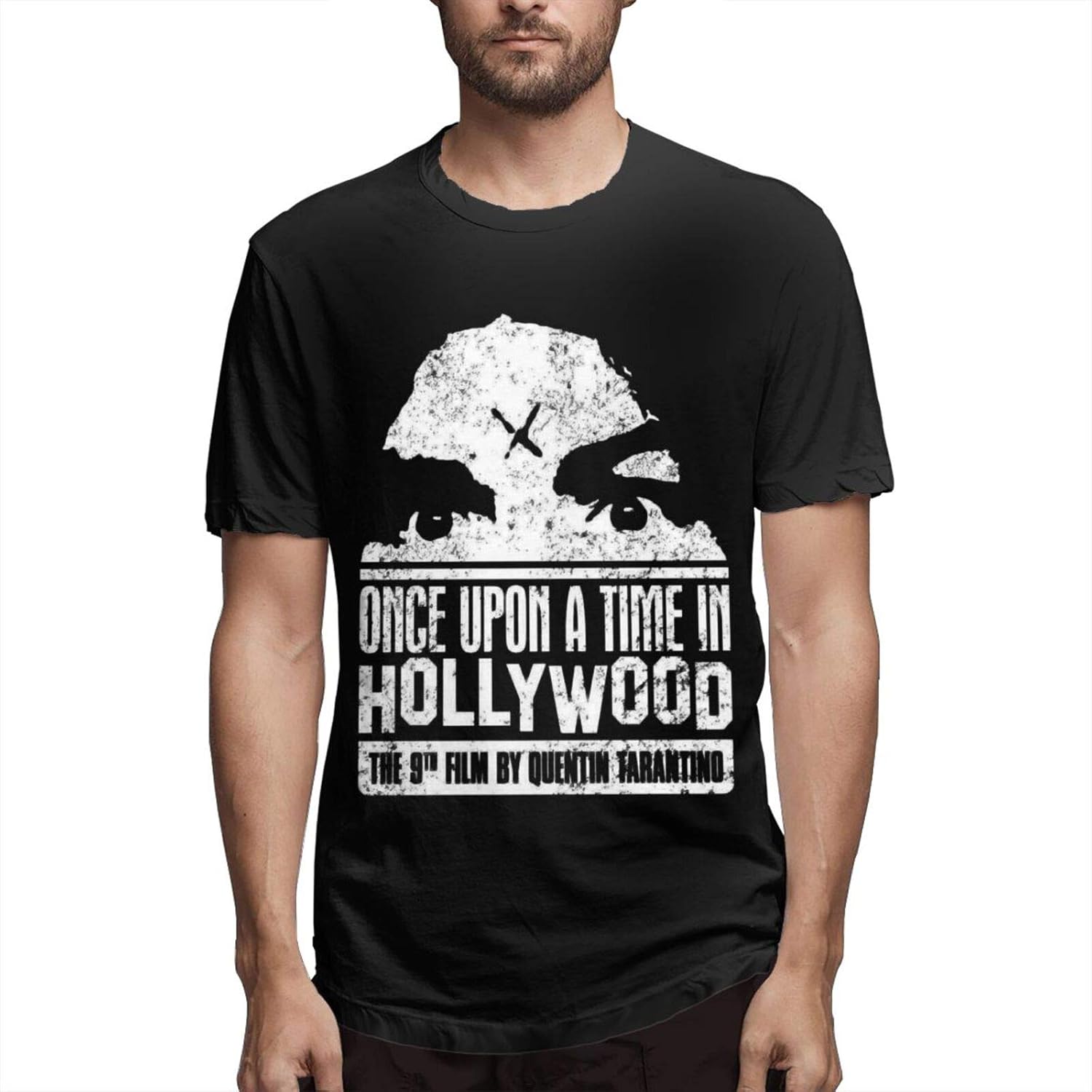 Once Upon A Time in Hollywood Cotton TShirt Short Sleeve Men's Short