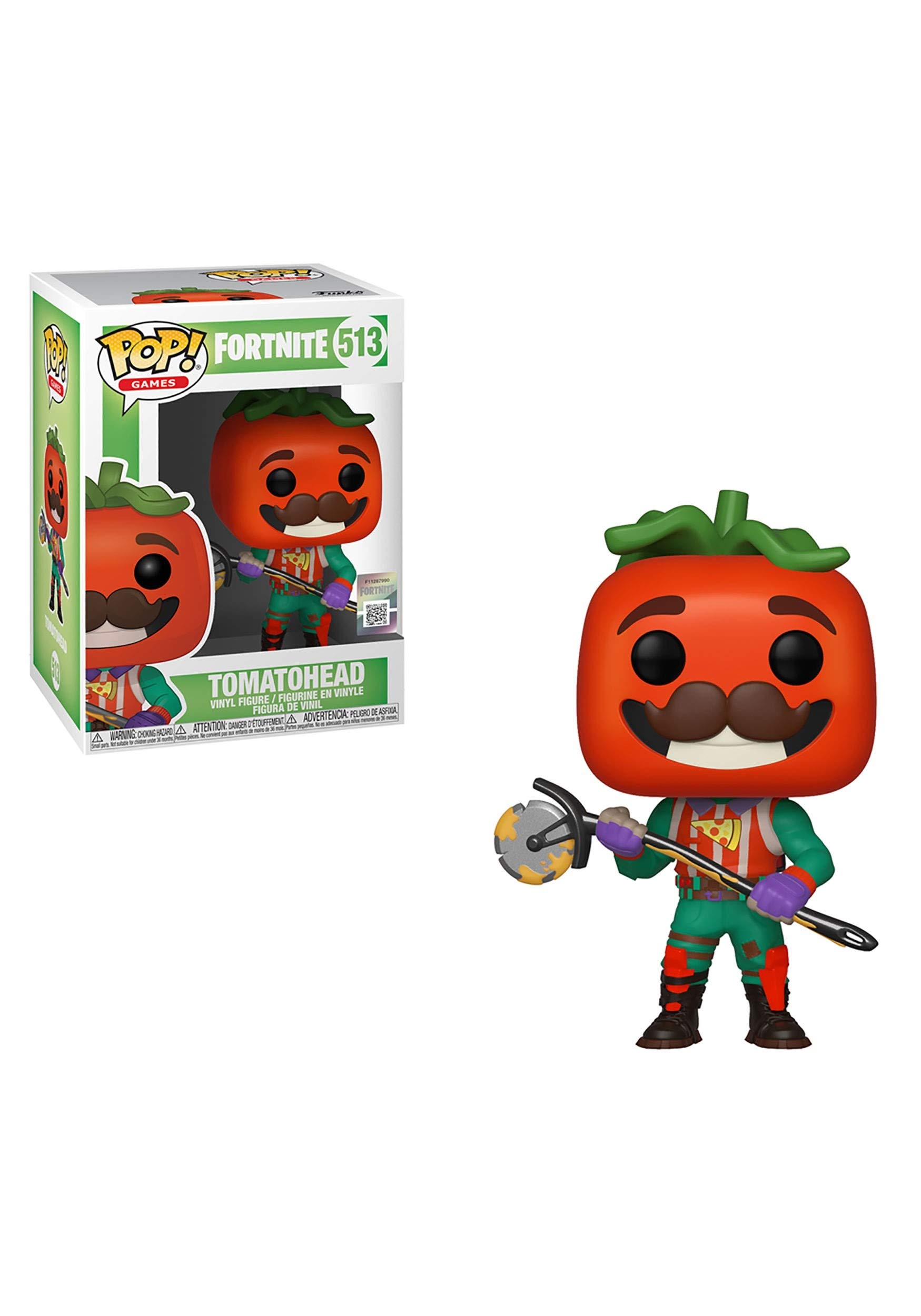 Funko POP! Games: Fortnite - Tomatohead - Collectable Vinyl Figure - Gift Idea - Official Merchandise - Toys for Kids & Adults - Video Games Fans - Model Figure for Collectors and Display