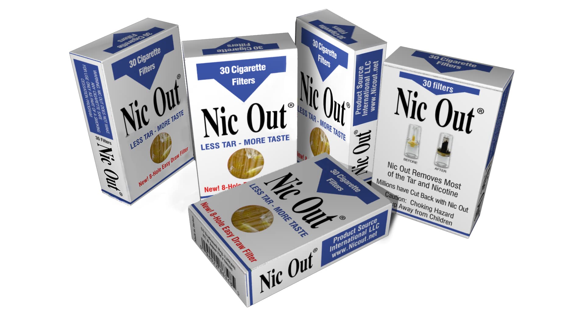 Cigarette Filters - Removes The Tar Not The Taste - Reusable Cigarette  Filter Tips for Regular & Light Cigarettes Cigarette Filters 5 Packs 150  Filters in Saudi Arabia