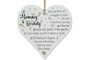 CARISPIBET Mommy & Daddy Home signs gift decoration signs for moms to be Decorative baby shower party prop sign bedroom decor