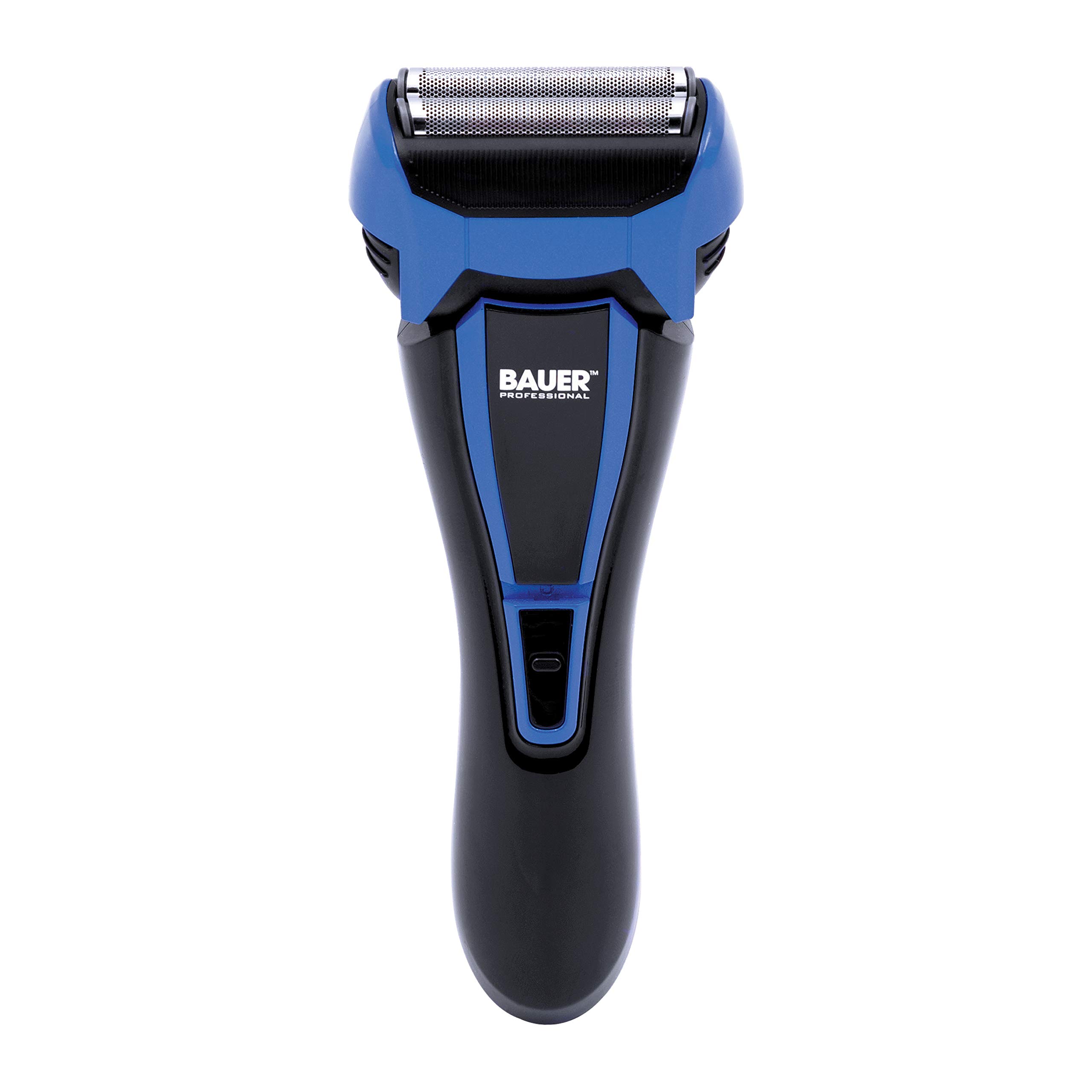 Bauer 39169 Rechargeable Wet & Dry Shaver | Pressure Sensitive Floating Heads | Pop-Up Precision Trimmer | Waterproof Mens Shavers