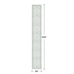 Oushak 3x20 Wide Hallway Runner Rug - Vintage