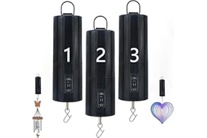LZAOA 3 Pack Wind Spinner Motor Hanging Display Motor Battery Operated 20 RPM Rotating Motor Multi-Purposes for Wind Spinner Mobile Yard Decor Hanging Ornament Outdoor Sculptures-Medium Speed (3 Pcs Black)
