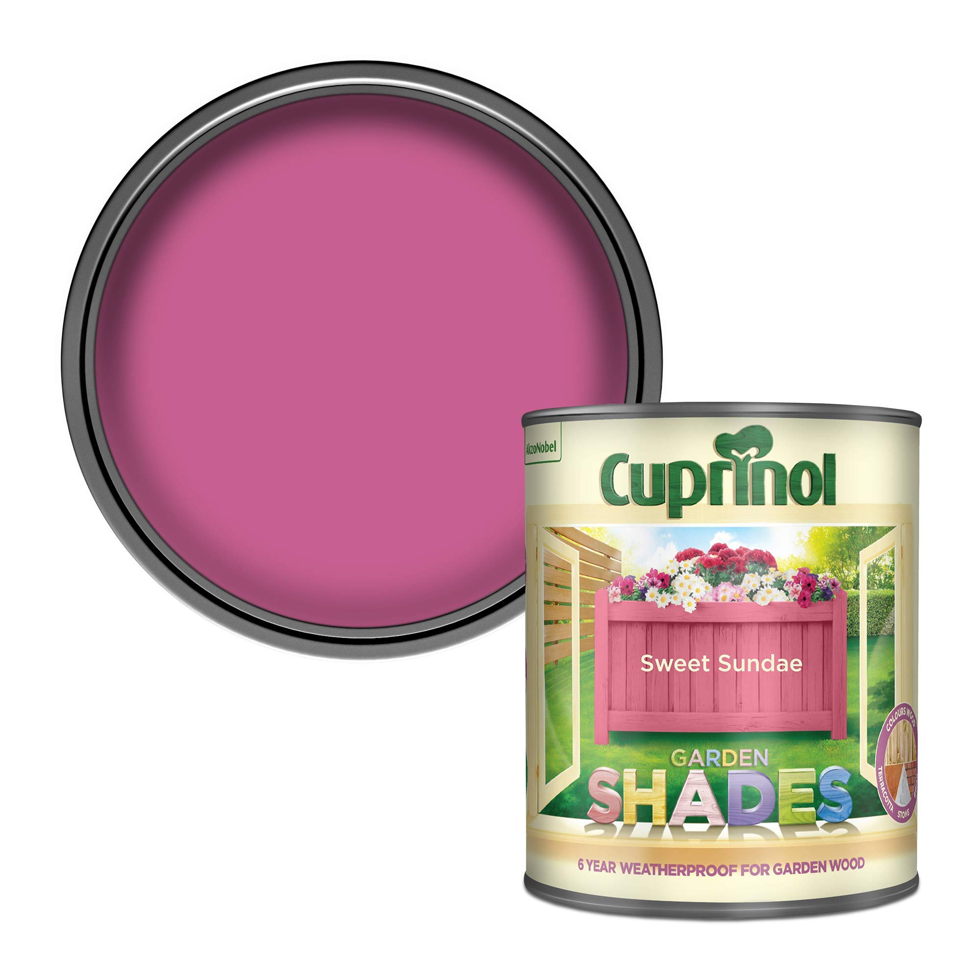 Cuprinol GSSS1L Garden Shades Sweet Sundae 1 Litre