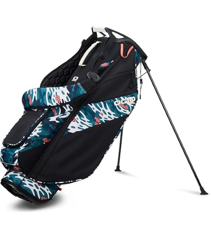 OGIO 2022 Fuse 4 Stand Bag, Red Print, Stand Bags - Amazon Canada