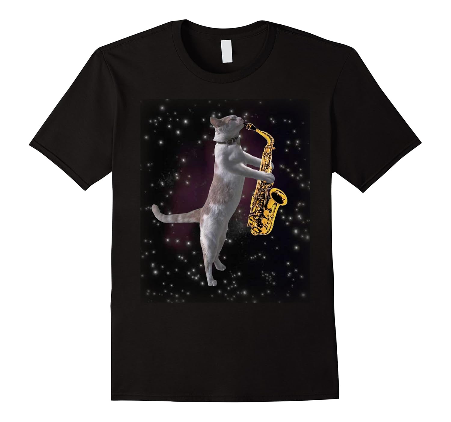 Cat Playing Saxophone Shirt Cats In Space Playing SaxArt Artvinatee