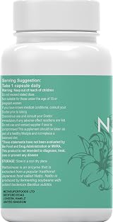 MetaSuperfoods Nattokinase 4000FU 120 Veg Capsules Heart Circulation view 3