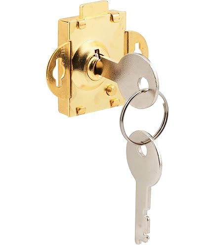 Luページ Prime-Line S 4048 Mail Box Lock, 3/16 In. Throw, Steel, Brass