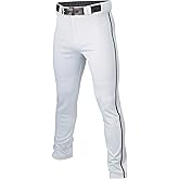 Easton Boys Easton | Rival+ Baseball Pants | Full Length Semi-Relaxed Fit | Youth Sizes | Piped | Multiple Colors