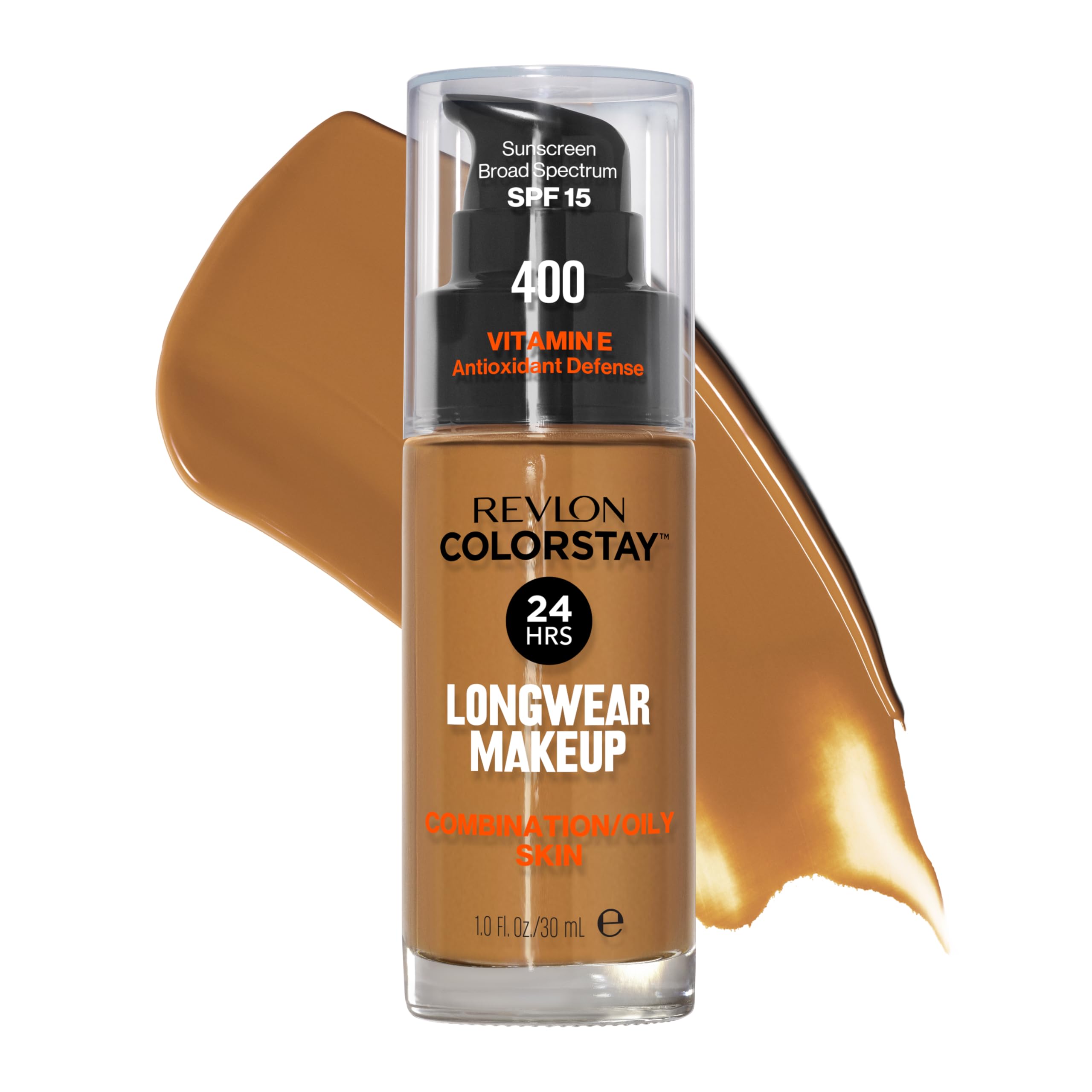 Revlon ColorStay Makeup Foundation for Combination/ Oily Skin - 30 ml, Caramel โ image 1