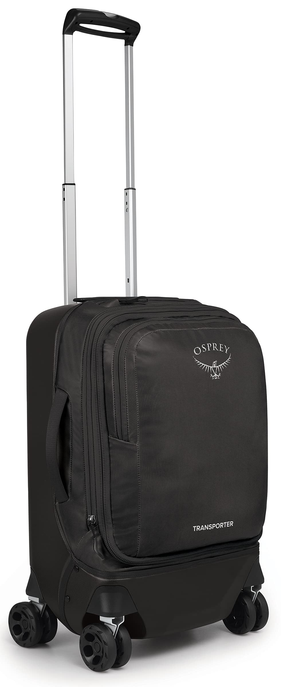 Osprey Transporter Hybrid Carry On Luggage, 4 Spinner Wheels, 22
