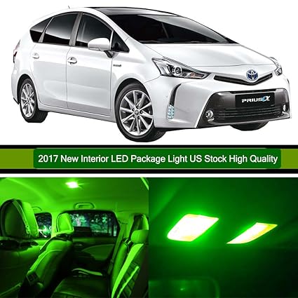 Amazon Com Ocpty Green Led Bulb Led Interior Lights 11pcs