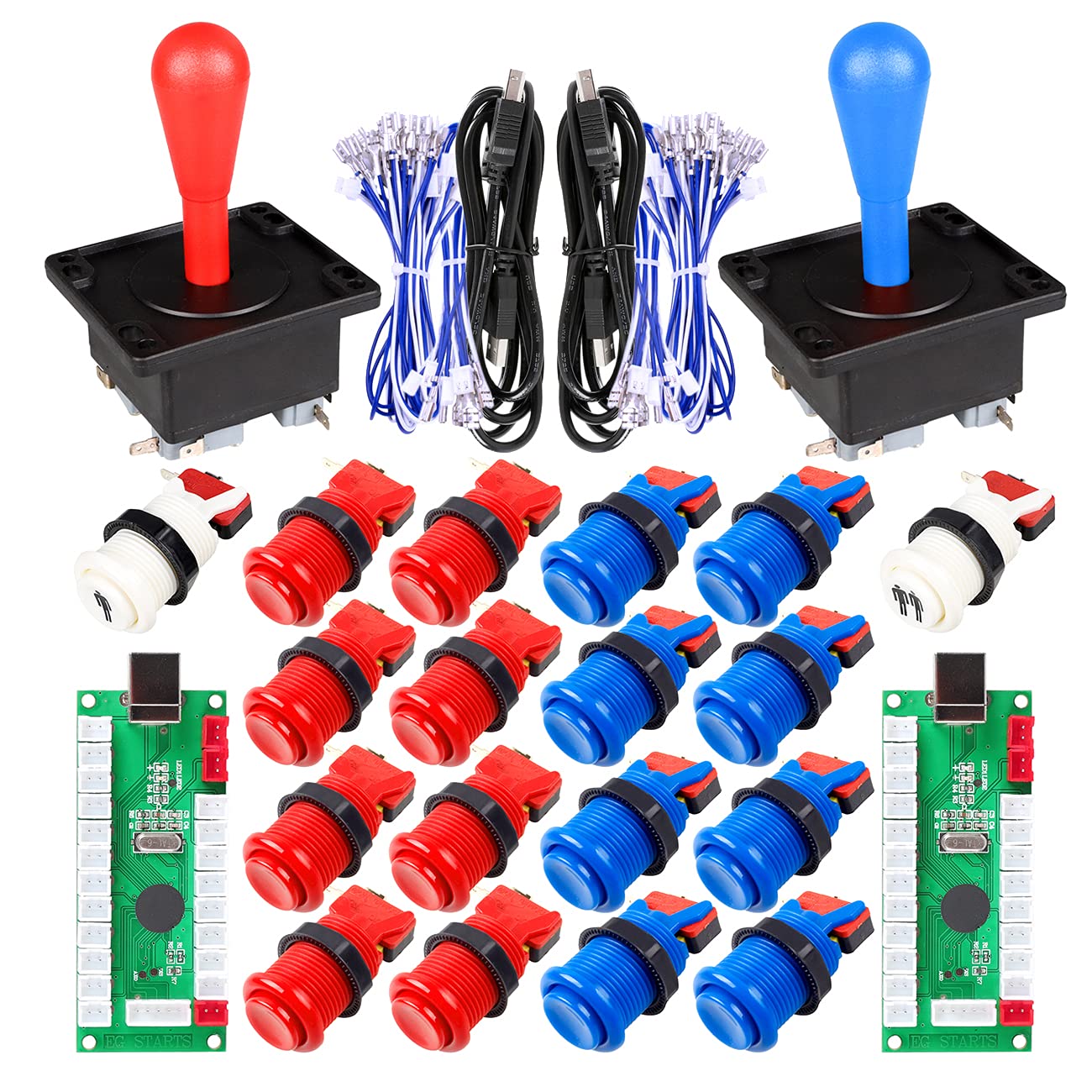 EG STARTS 2 Player Arcade Game DIY Kits Ellipse