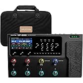 Valeton GP-200 Multi-Effects Guitar &amp; Bass Processor Pedal with Amp Modeling, IR Loader, Expression Pedal, USB Audio Interface, Looper, Drum Machine + Gig Bag Bundle