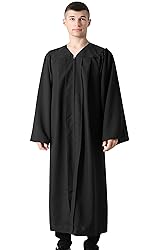 GraduationMall Unisex Matte Graduation Gown for