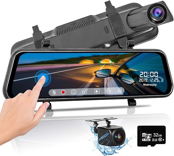 Dolphin Automotive Telecamera Di Retromarcia Posteriore Bianca Per Camper E Furgoni – Doppia Visione, 12V, Con 10m Di Cavo RCA, Aspetto Originale, Per Peugeot Boxer, Mercedes Sprinter E Altri - 2