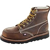 Thorogood Men's American Heritage 6" Moc Toe Wedge Work Boot