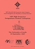 1997 High Frequency Postgraduate Student Colloquium, IEEE, Electron Devices Society Staff, 0780339517