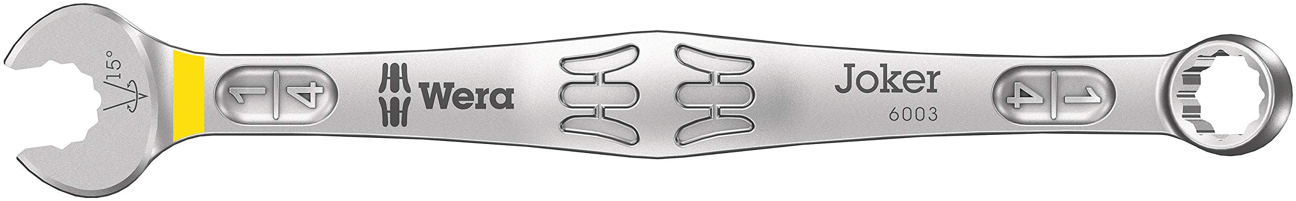 Wera 6003 Joker Combination Wrench, Imperial, 1/4" x 105 mm, 05020220001