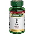 NATURE'S BOUNTY Vitamin E, 400 IU, Antioxidant, Preservative Free, 200 Softgels, 134 g