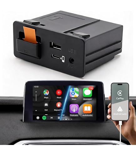 Amazon.com: AutoABC Carplay/Android Auto Adapter for Mazda 2/3/6
