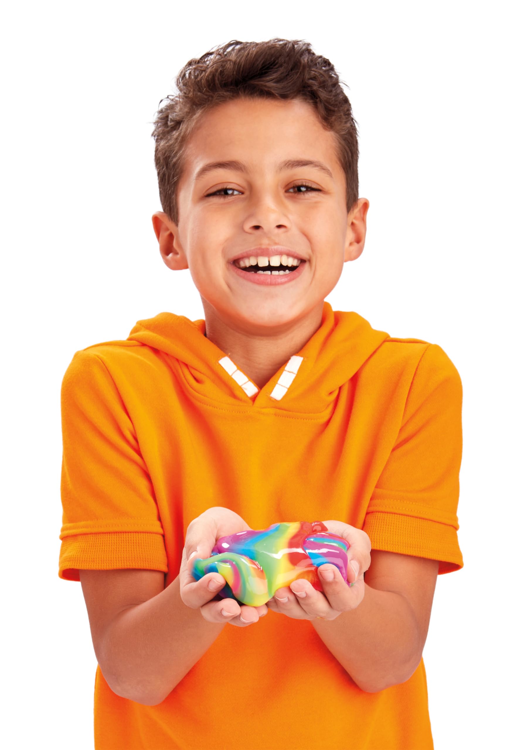 CRA-Z-Slimy Bold & Brite 8 Count, Stretchy & Colorful Premade Slime Collection, Ages 6 and Up