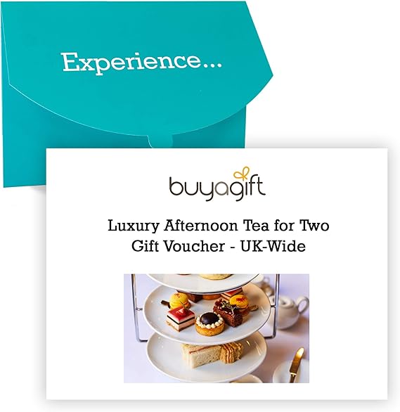 Buyagift Luxurious Afternoon Tea for Two Gift Voucher UKWide elegant