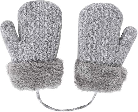 baby gloves with strings