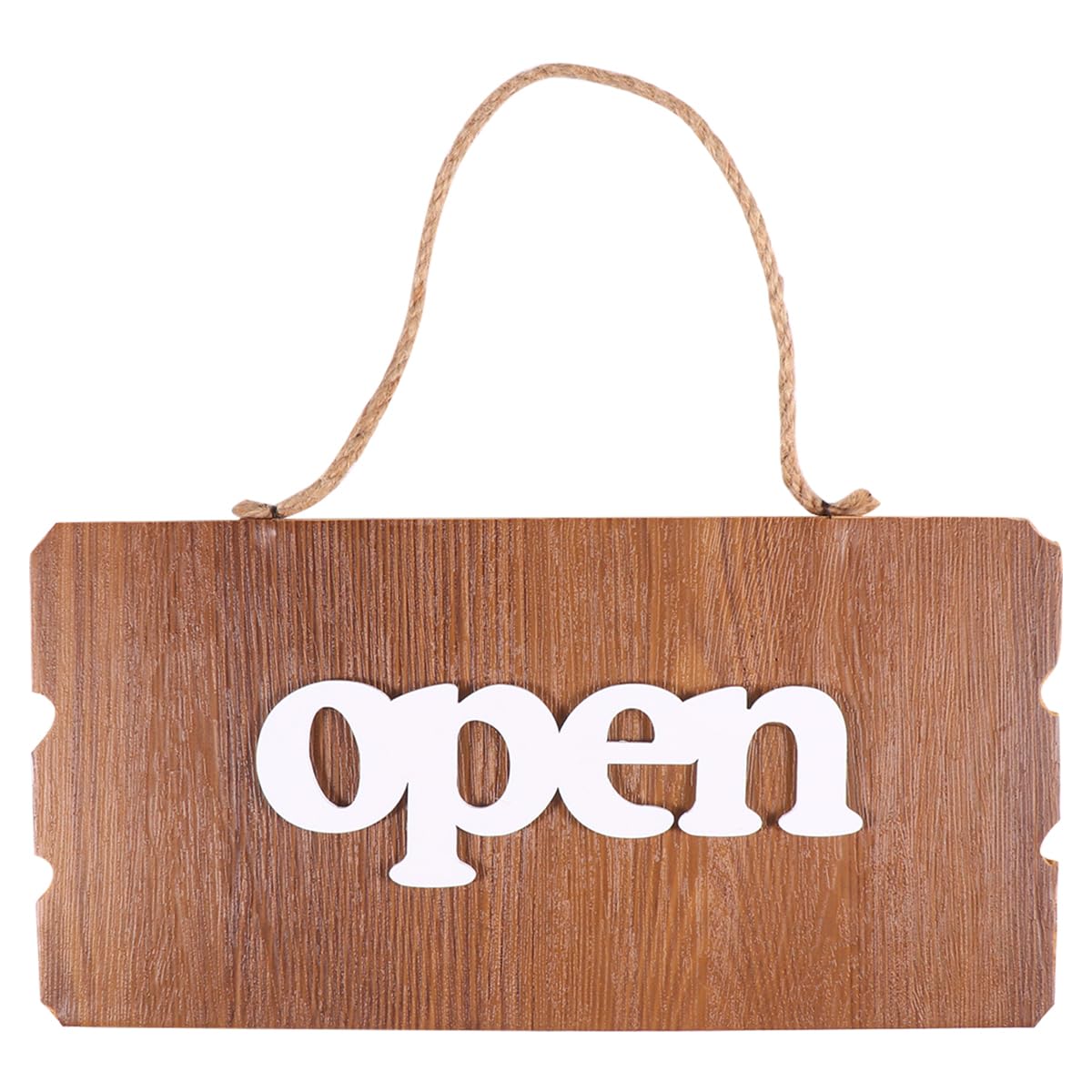 Wood Open Closed Sign Rustic Wooden Store Retro Closed Business Sign Double Sided Come In Were Open Vintage Signs for Coffee Bar Shop Door Window House