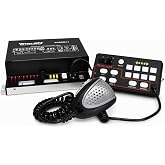 Whelen 295SSA1 Single Tone Siren Control Center - 100-Watt Siren System | 17 Scan-LockTones, Full-Function Control Head - Park Kill, Horn-Ring Transfer Relay