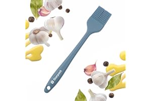 Starpack 'Brush it On' Silicone Basting Brush for Cooking - Grill Basting Brush High Heat Resistant 600°F - Pastry Applicator