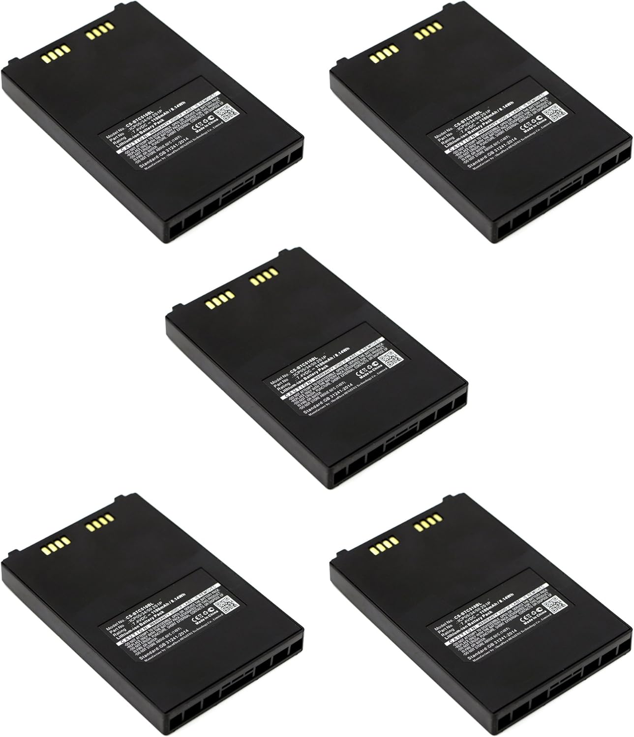 Bitel IC5100 Credit Card Reader Battery ComboPack Includes