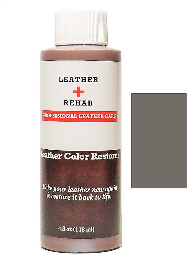 Leather Rehab Leather Color Restorer Dark Gray Graphite