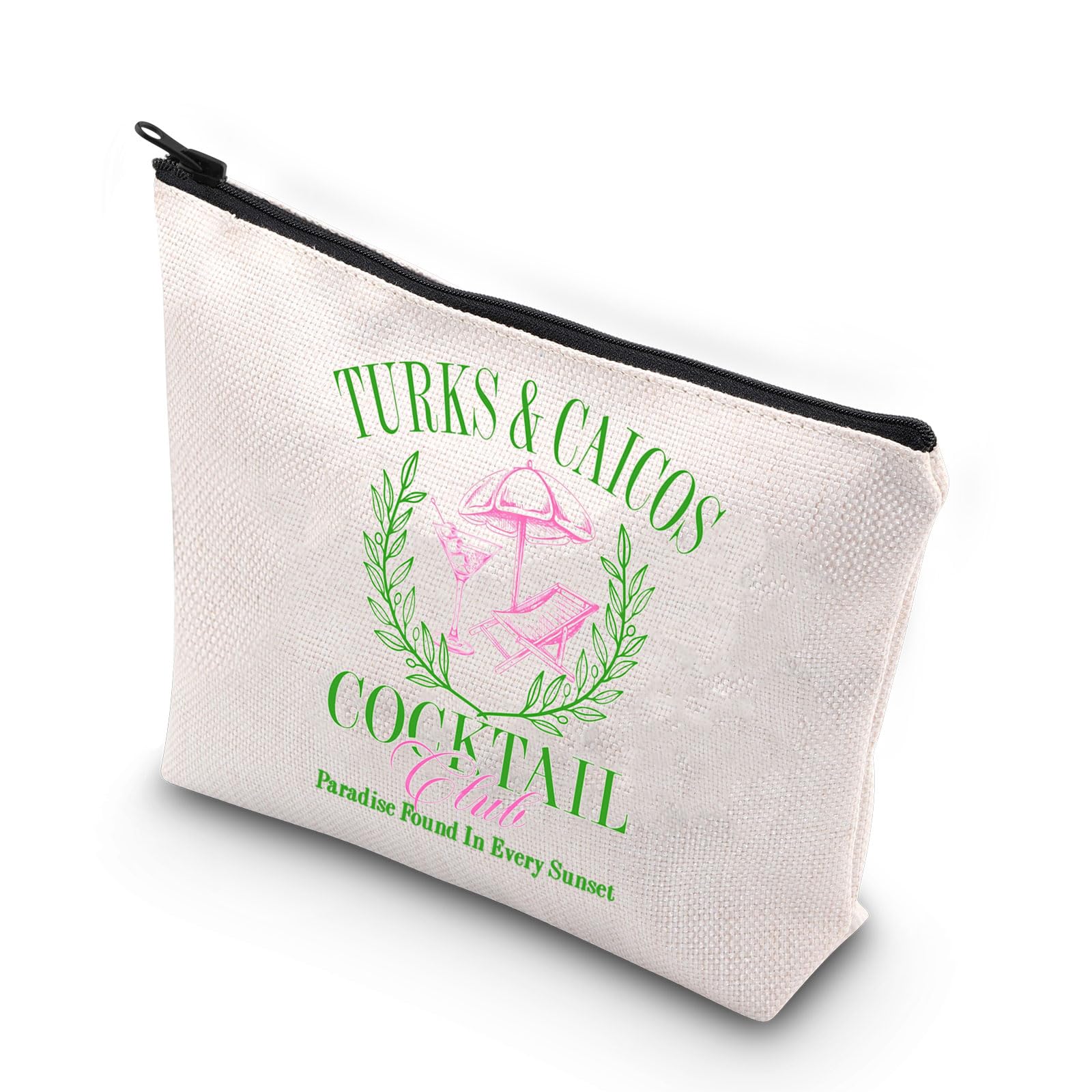 Turks and Caicos Makeup Bag Turks and Caicos Social Club Gifts Turks and Caicos Trips Gifts Turks & Caicos Islands Travel Bag (Turks & Caicos UK)