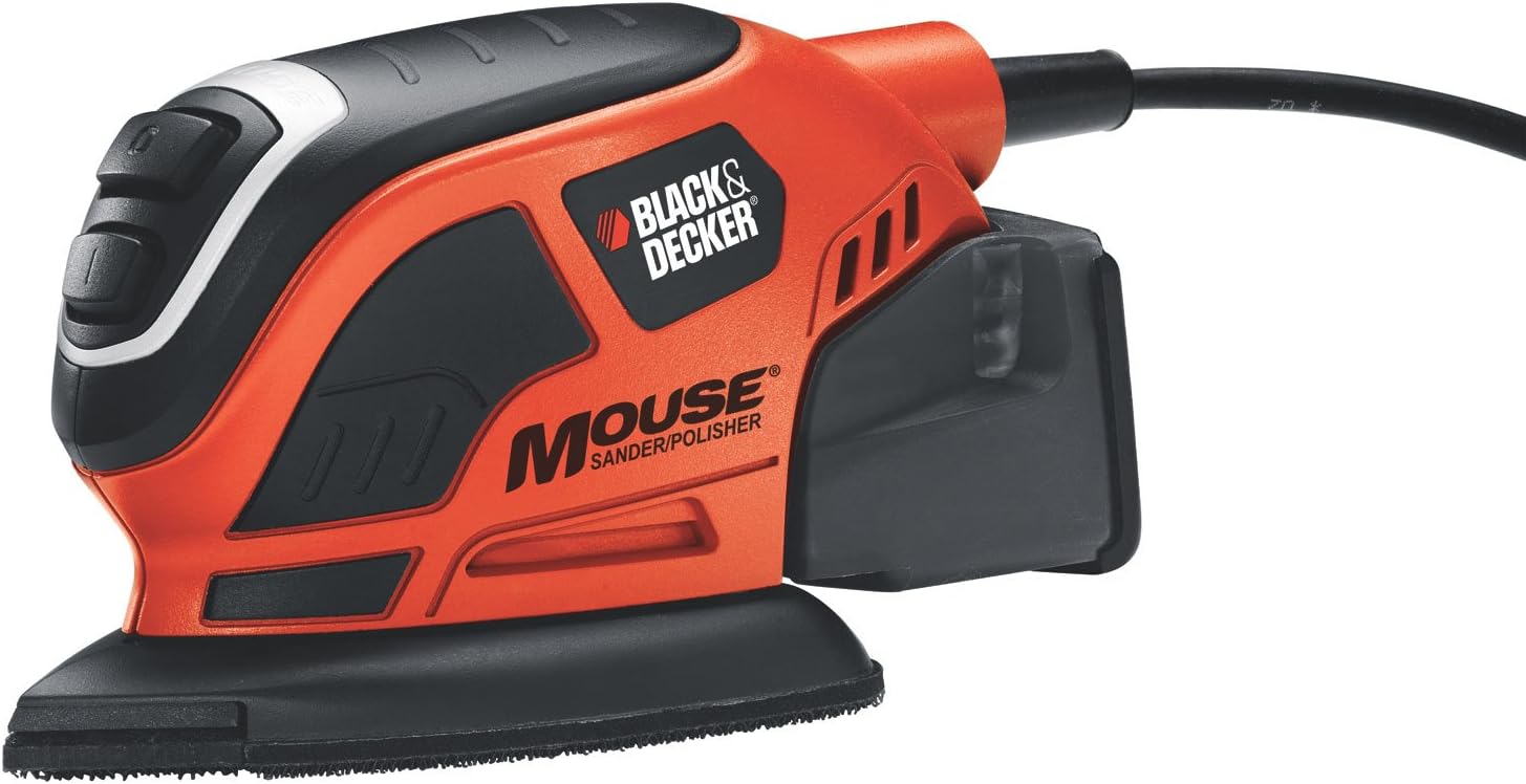 Black & Decker MS800B Mouse Detail Sander With Dust Collection Amazon