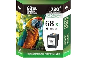 RBBRVV 68XL Ink Cartridges Combo Pack, High Yield Black and Tri-Color Ink Replacement for 68 Series, Compatible with Envy 655