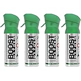 Boost Oxygen Pocket Size Natural 3L Canister, 4 Pack | Fits in a Bag, Purse &amp; Pocket &bull; No Added Aromas &bull; For On-The-Go Quick Trips