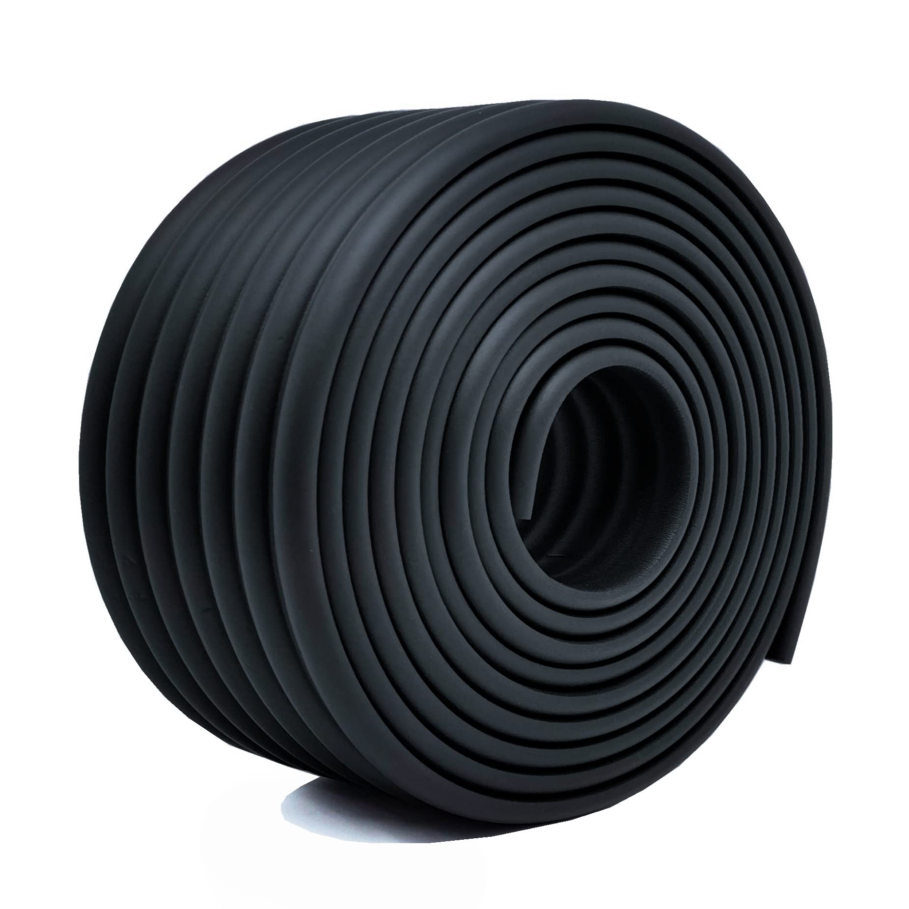 M2cbridge Multifunctional Edge and Corner Guard Coverage Baby Safety Bumper DIY (Black 4m) — image 1