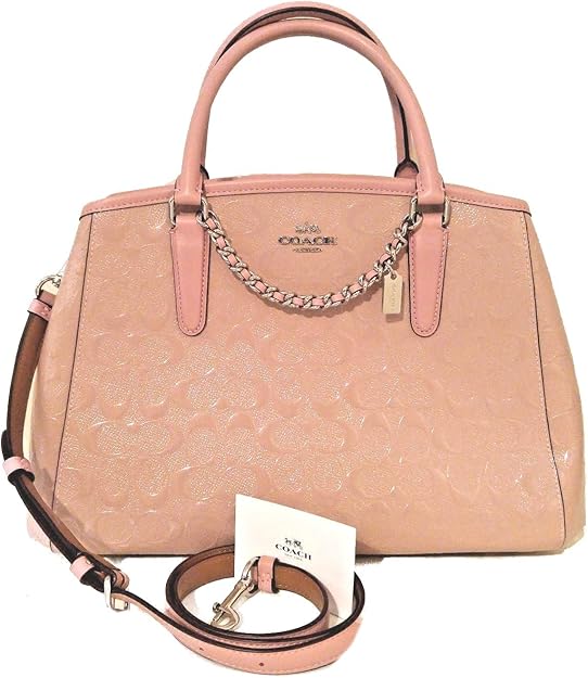 peach coach purse