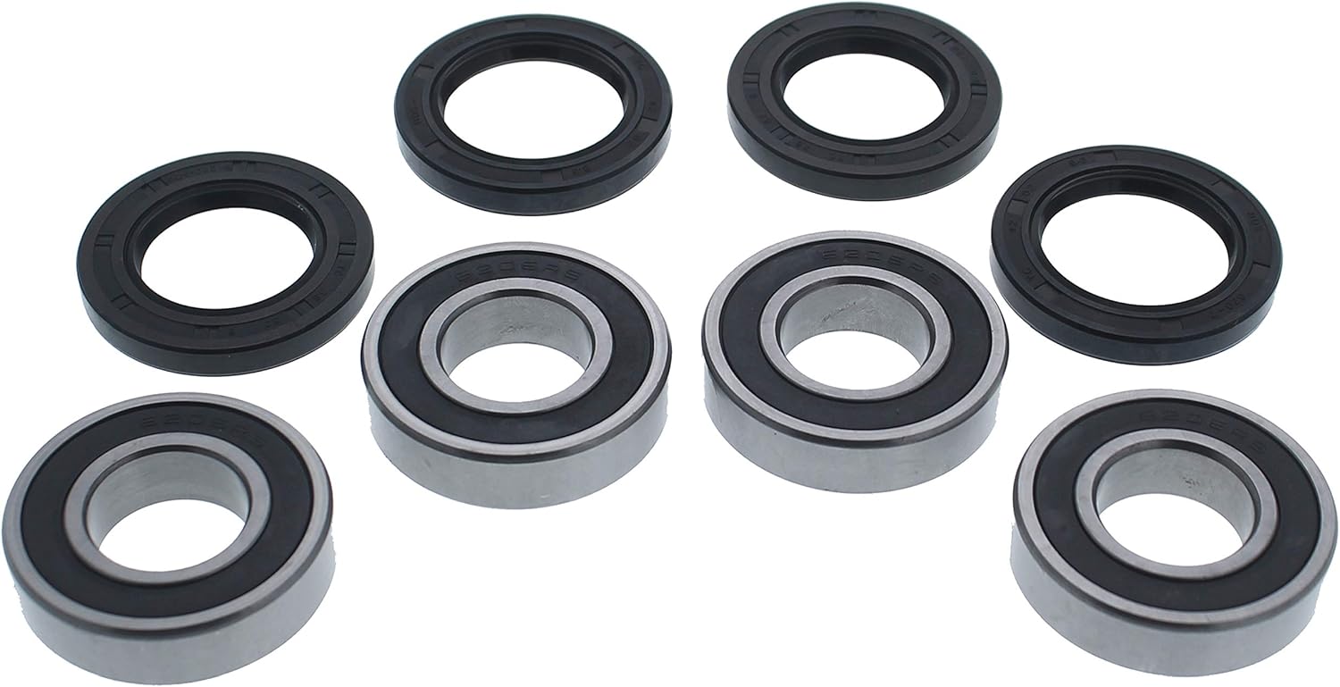 Bearings 4 QTY Front Wheel Bearing for Yamaha Rhino 450 660 700 2004