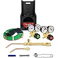 RX WELD Light Duty Portable Outfit Brazing Hvac Torch Kit, Oxy Acetylene Cutting Set, Cylinders Not Included