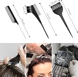 Gezimetie 6Pcs Hair Dye Kit Salon Coloring Brush Bowl Set Professional view 4