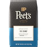 Peet's Coffee Ground Coffee Medium Roast, Big Bang, 18 Ounces