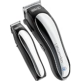 Wahl USA Clipper Rechargeable Lithium Ion Cordless Haircutting Clipper & Battery Trimming Combo Kit – Electric Clipper for Grooming Heads, Beards, & All Body Grooming – Model 79600-2101P