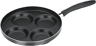 Tescoma Bratpfanne für Pancakes, schwarz, 30 x 23.6 x 7.4 cm